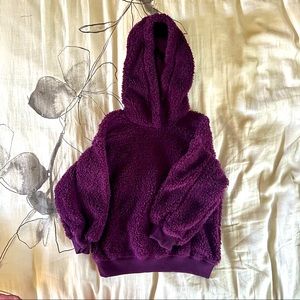 Kids Habitual fuzzy sweatsuit set 4T